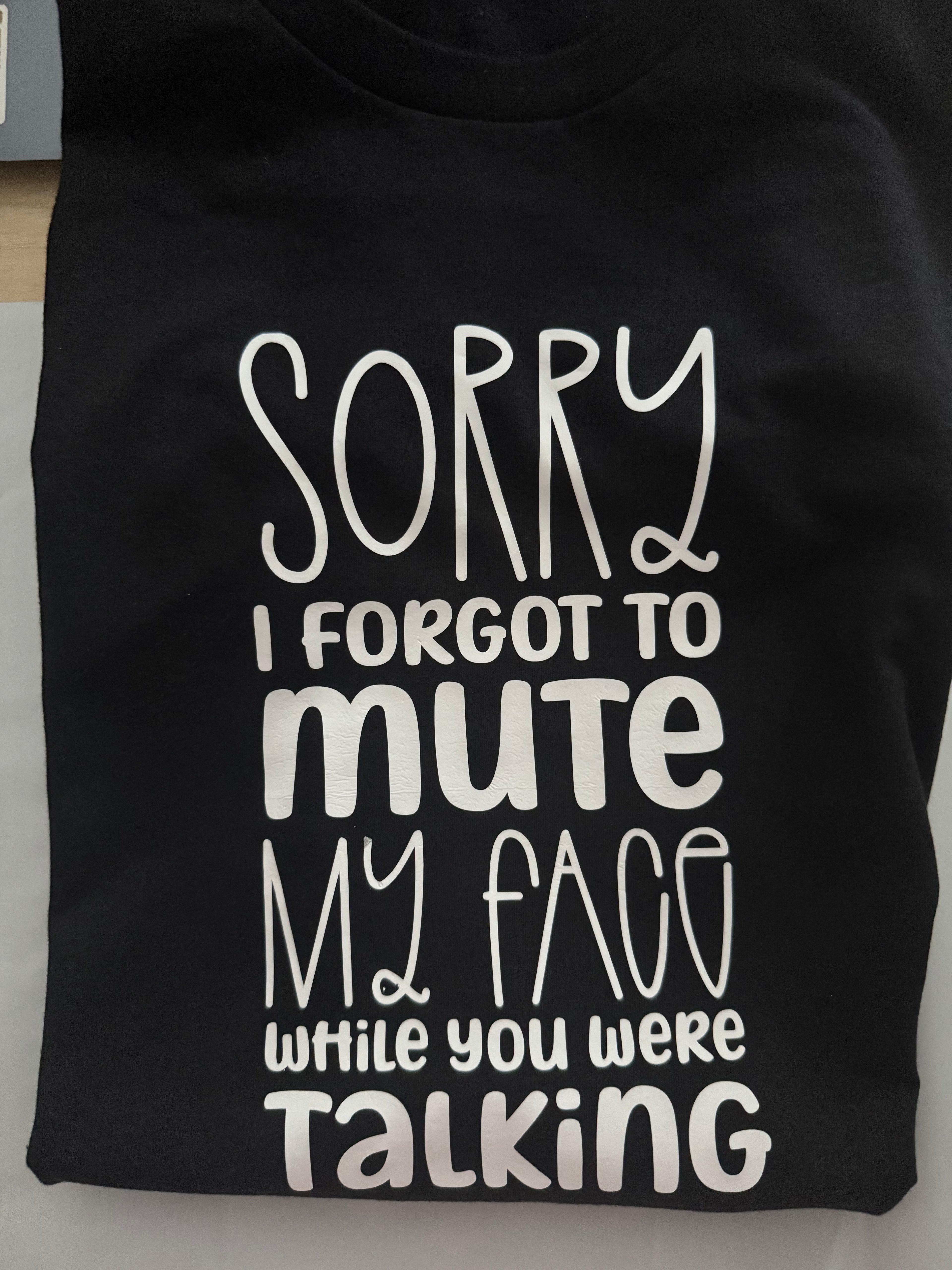 “Sorry, I Forgot to Mute My Face”